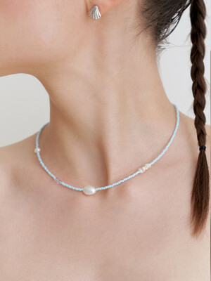 [단독] Sky Beads Pearl Necklace