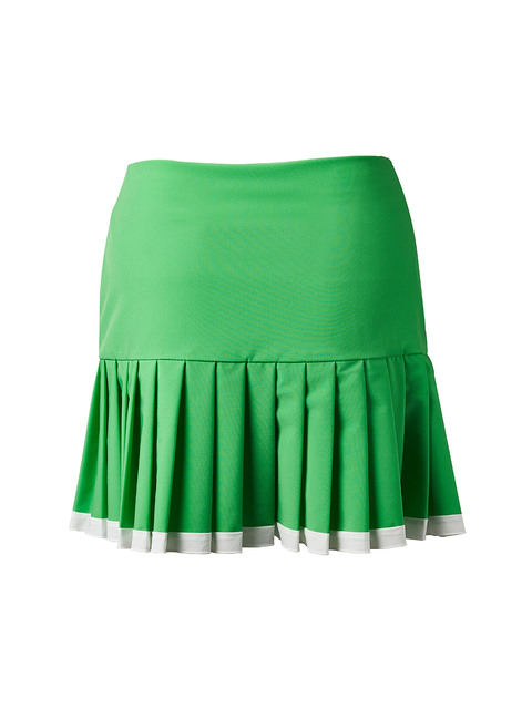 [마일즈앤 마일즈앤 마일즈] pleats pleats skirt_green