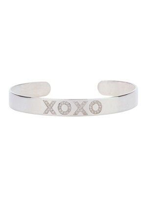 XOXO BANGLE -WHT