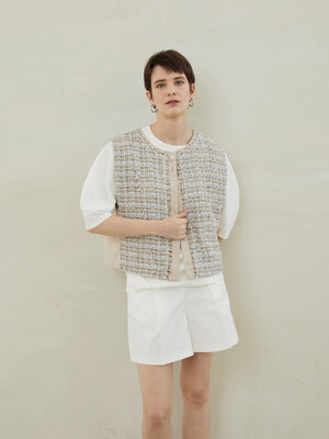 KRIA VEST_BEIGE