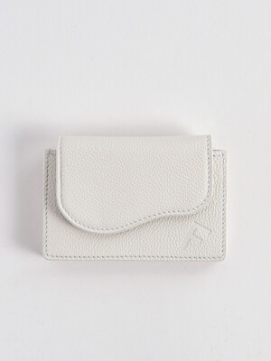 Wave Card Wallet White