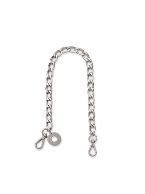 chain hand strap - silver
