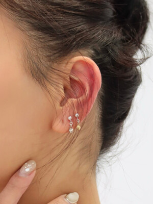 Love mini drop earring