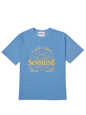 SUNSHINE Pigment T-Shirts - BLUE