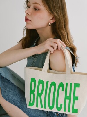 Bread Bag _ Green Brioche