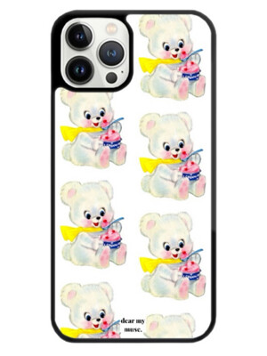 Icecream Bear Epoxy Phone Case 아이폰 갤럭시 에폭시 케이스