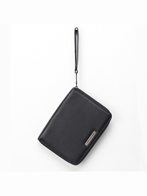 ZIP AROUND POUCH[black]