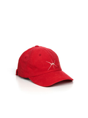 Hatch Corduroy Cap (Red)