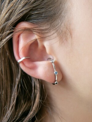 3cubic earcuff earrings (2colors)