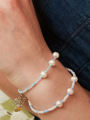 Coloring Pearl Beads Bracelet_VH2236BR007M