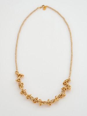 Gold vine Necklace