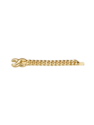 Logo Chain Hair Pin