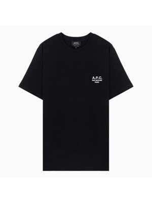 (당일) 23SS 아페쎄 레이몬드 로고 블랙 코튼 반팔 티셔츠 COEZC H26840 LZZ