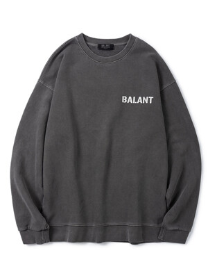 Pigment Reborn Basic Sweatshirt - Dark Gray