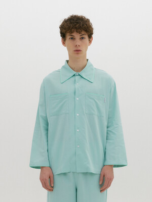 (Men) Essential PJ Shirts Mint