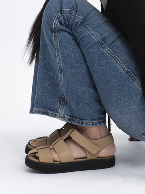 Soisoi_Platform Leather Sandal_23SD20_3colors