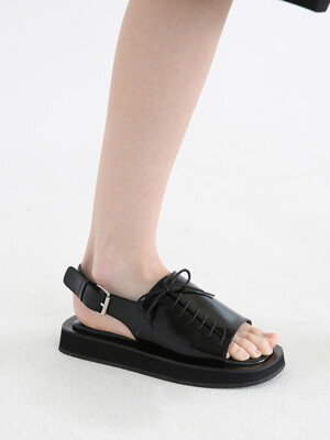 Joanna sandal / black