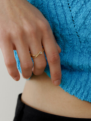 MUTE Maquise Line Ring