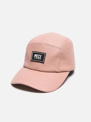 CLASSIC LEATHER CAMP CAP (SOFT PINK)