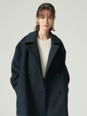 SAINT Cashmere Coat (Shadow of Forest)