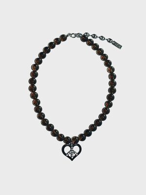 NECKLACE FOR PEACE (BLACK)