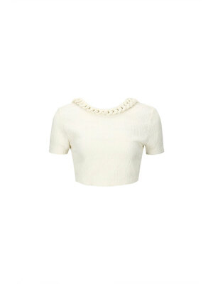 OPEN BACK CROPPED TOP (CREAM)