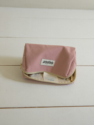 ouior everyday pouch - muddy rose