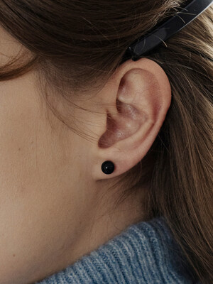[silver925] TB013 black onyx earrings