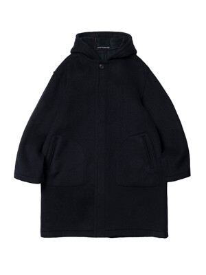LONDON TRADITION Seaton Mens Oversize Coat - Navy BW A06