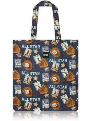 Baseball Flat Tote Bag (All Star)