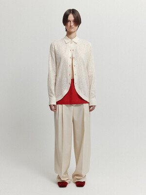 XAYA Long Sleeve Shirt - Ivory