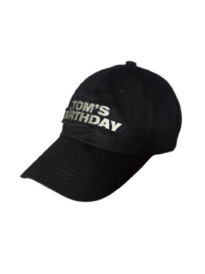 Toms Birthday ball cap Black