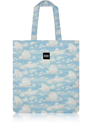 Blue Sky Flat Tote Bag