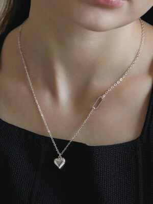 Autumn 925 Silver Heart Necklace