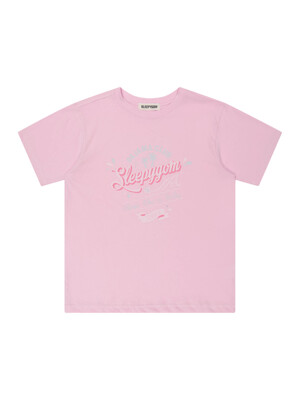 Pink pajama clup t-shirt