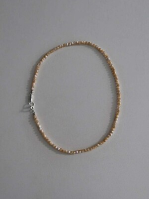 nacre thin necklace