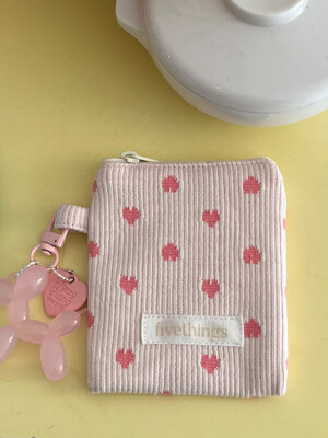Pink Heart Pocket