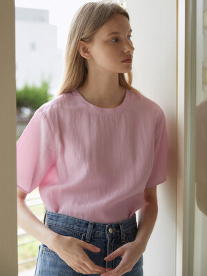 Short sleeved T-shirt (pink)