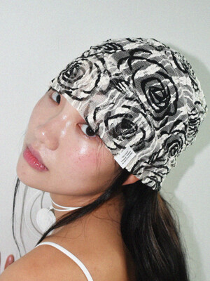 Floral SUMMER Hat (ROSE IVORY)