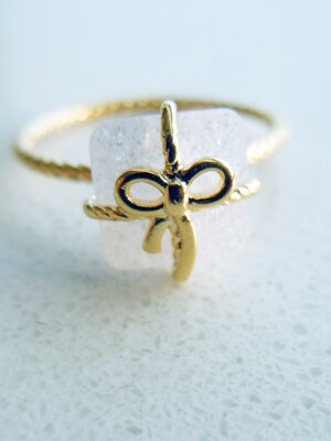 Present - Ring (gold) (3color)