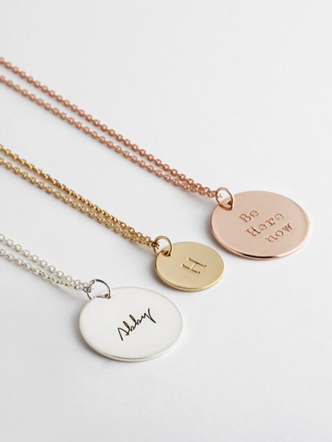 [SILVER 925] SILVER PERSONALIZE COIN NECKLACE