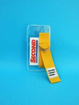 SUN CASE CLEAR YELLOW (CARD) (JELLY CASE)