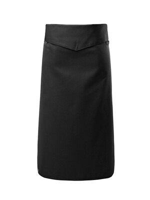 v-folding apron (black) #AA1662