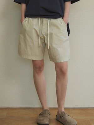 W/Essential Nylon Snap Banding Shorts 5color
