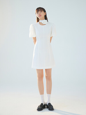 NO.13 DRESS - WHITE