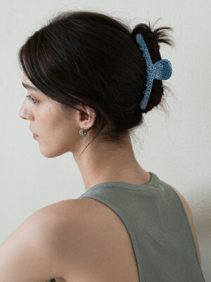Horizon Hair Claw Clip (Greek Blue)