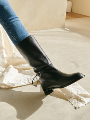 Stopper Shirring Boots_2 COLORS