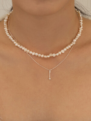 PEBBLE PEARL NECKLACE