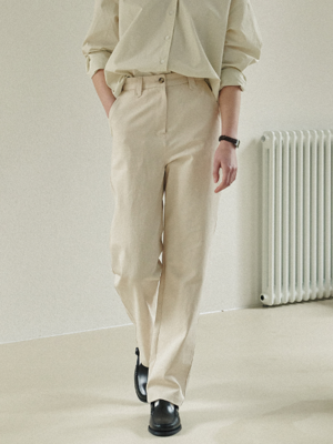 Base Pants - Cream Beige