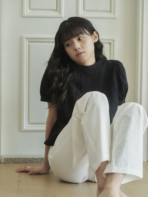 24SS_ 미닛 블라우스 Minit blouse (Black)